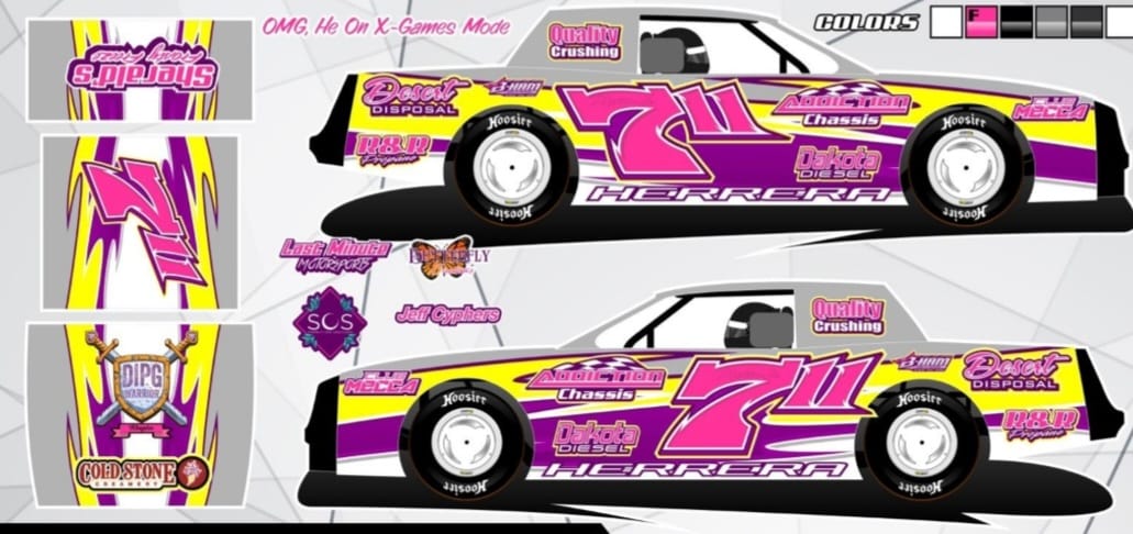New design for Boone and 2023... - Payce Herrera Racing