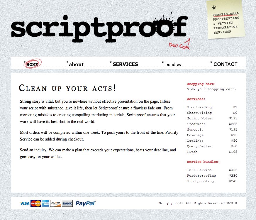 Scriptproof