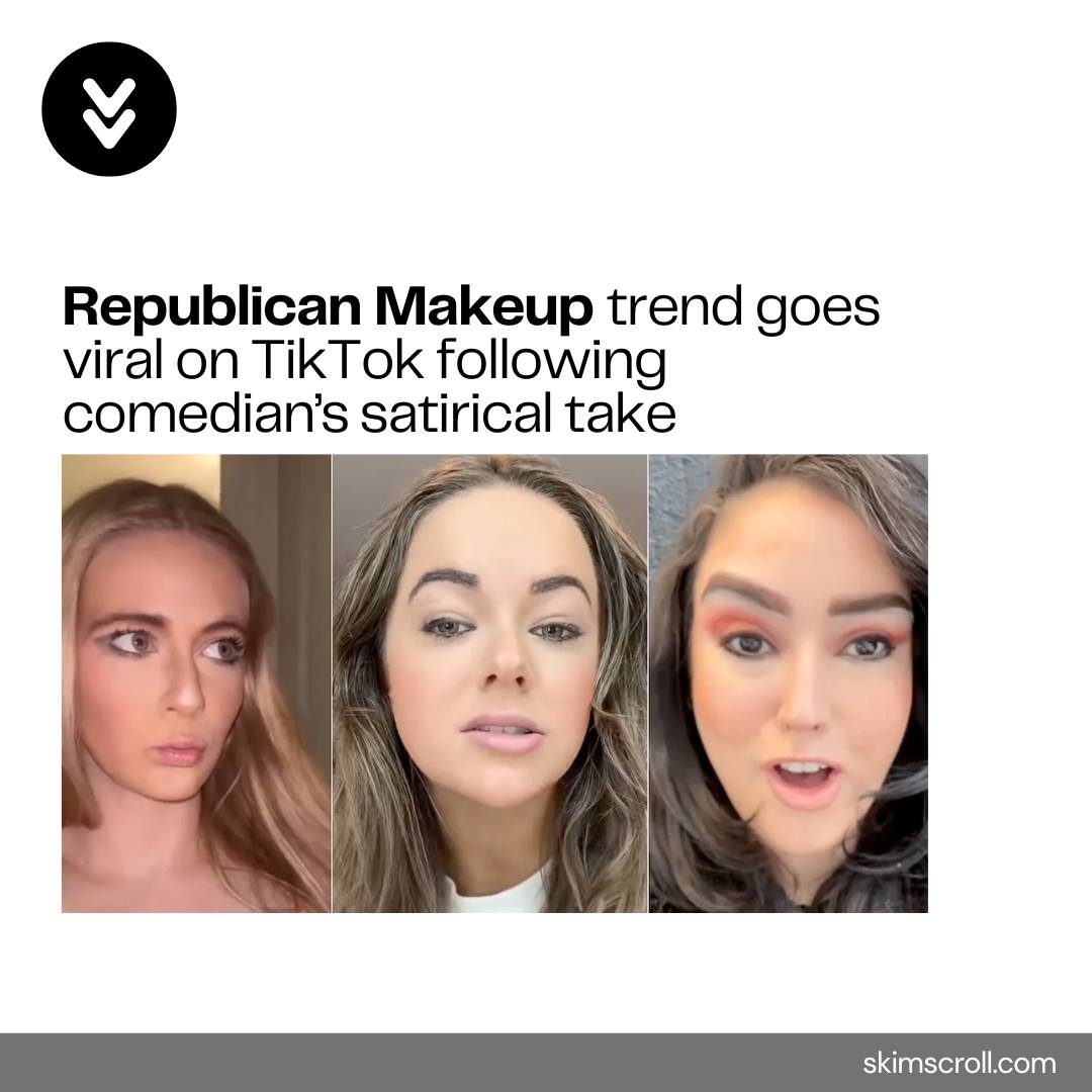 SkimScroll - The 'Republican makeup' trend is gaining... | Facebook