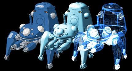 Entomemeology | I ️ the Tachikoma tanks from Ghost in the Shell, and ...