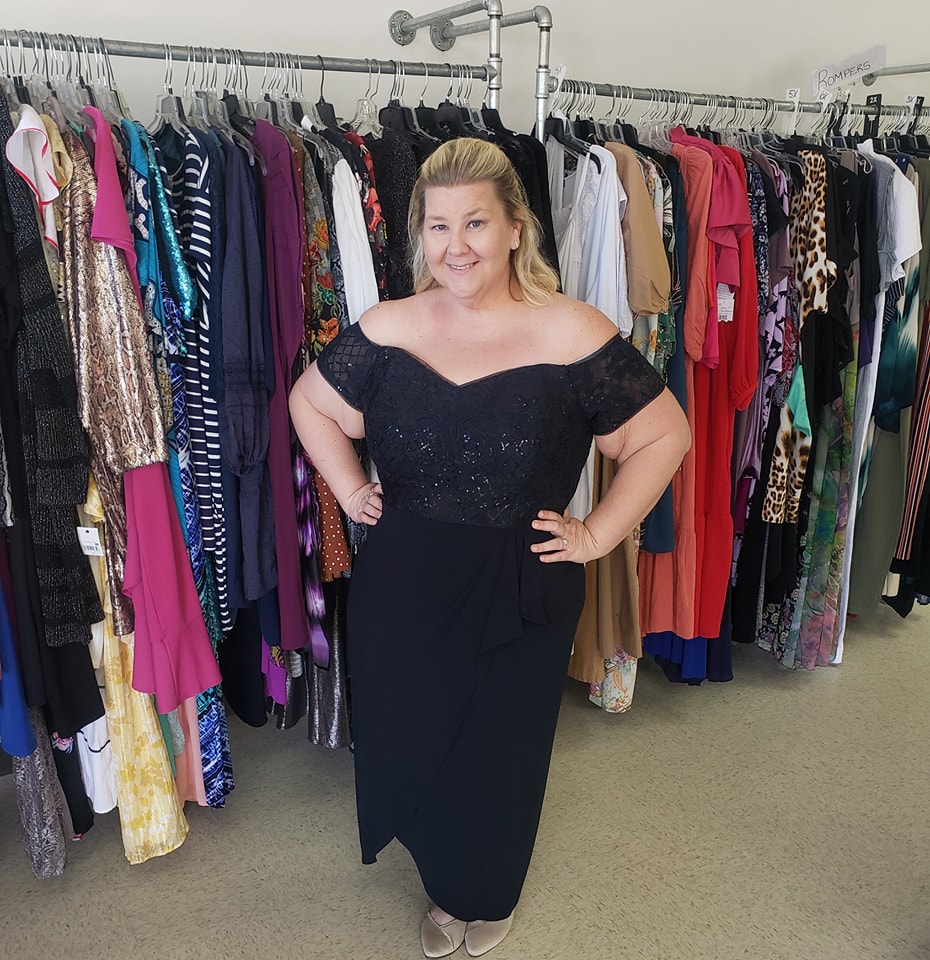Size 24/26 City Chic dress $28. Bloomingdale