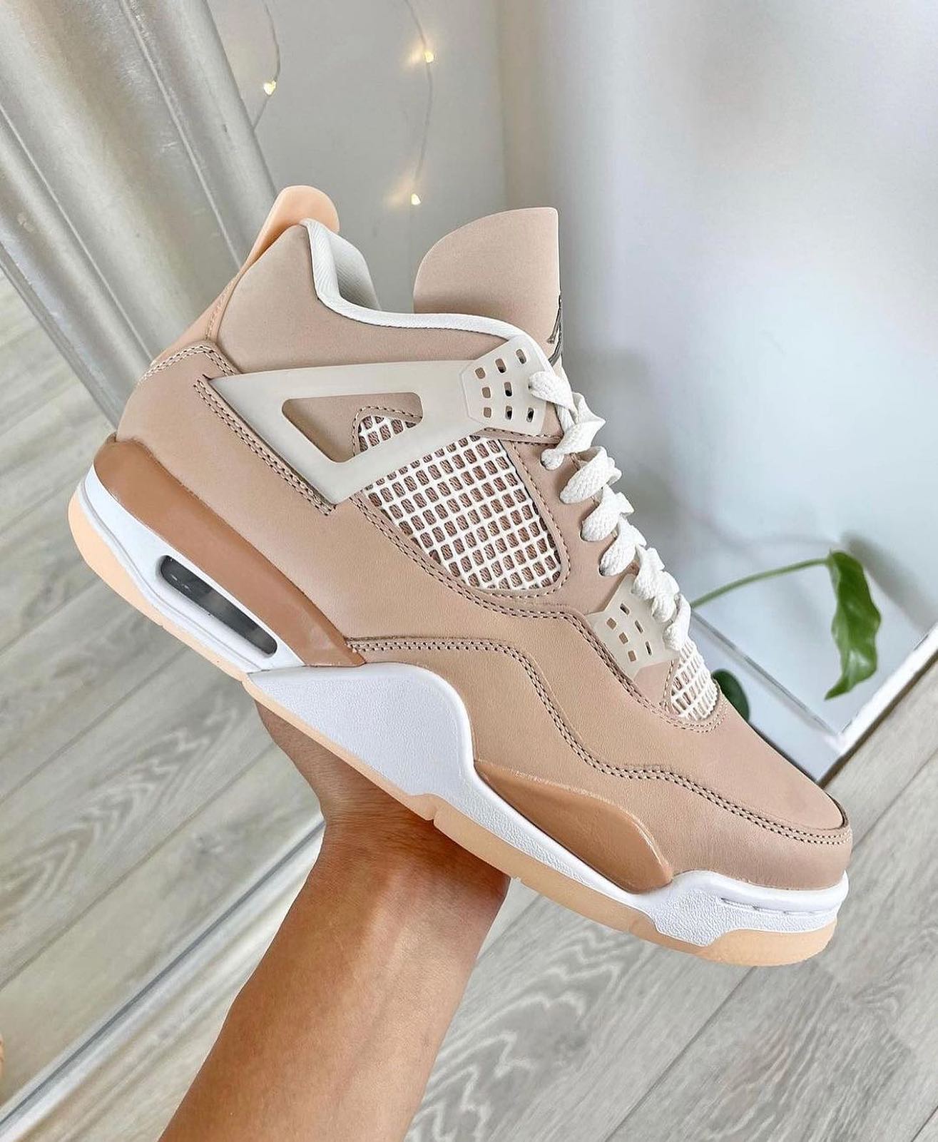 Sneaker Air Jordan Mushroom Womens Shimmer 4
