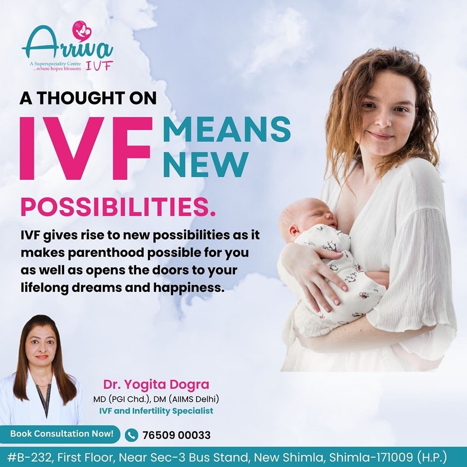 ✓A Thought On IVF Means New Possibilities. ✓Arriva Ivf