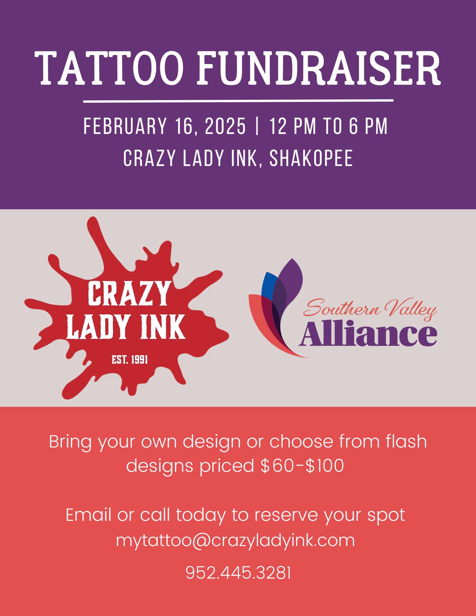 Tattoo Fundraiser