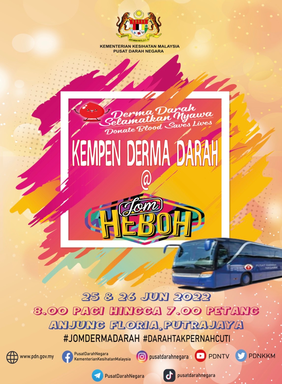 Jom Heboh - Jom Heboh kembali lagi!! Pusat Darah Negara...