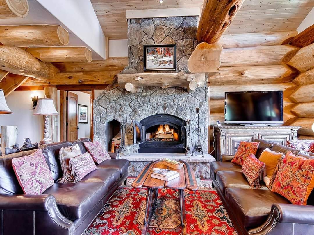 Luxury Off Grid Log Cabin Rentals With Fire Pit And Game Room