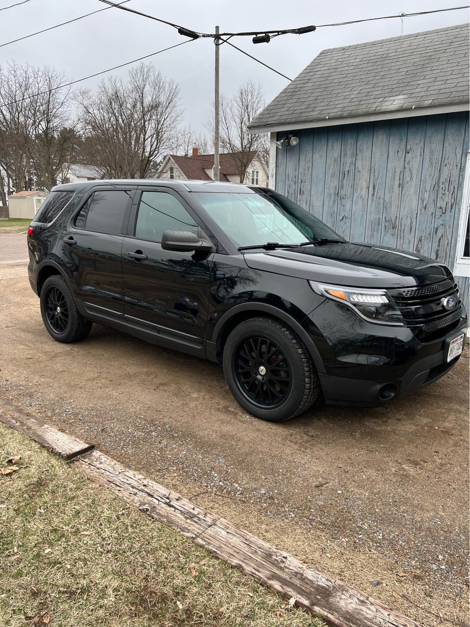 2015 Ford Police Interceptor Utility - Remote start, low milage, black ...