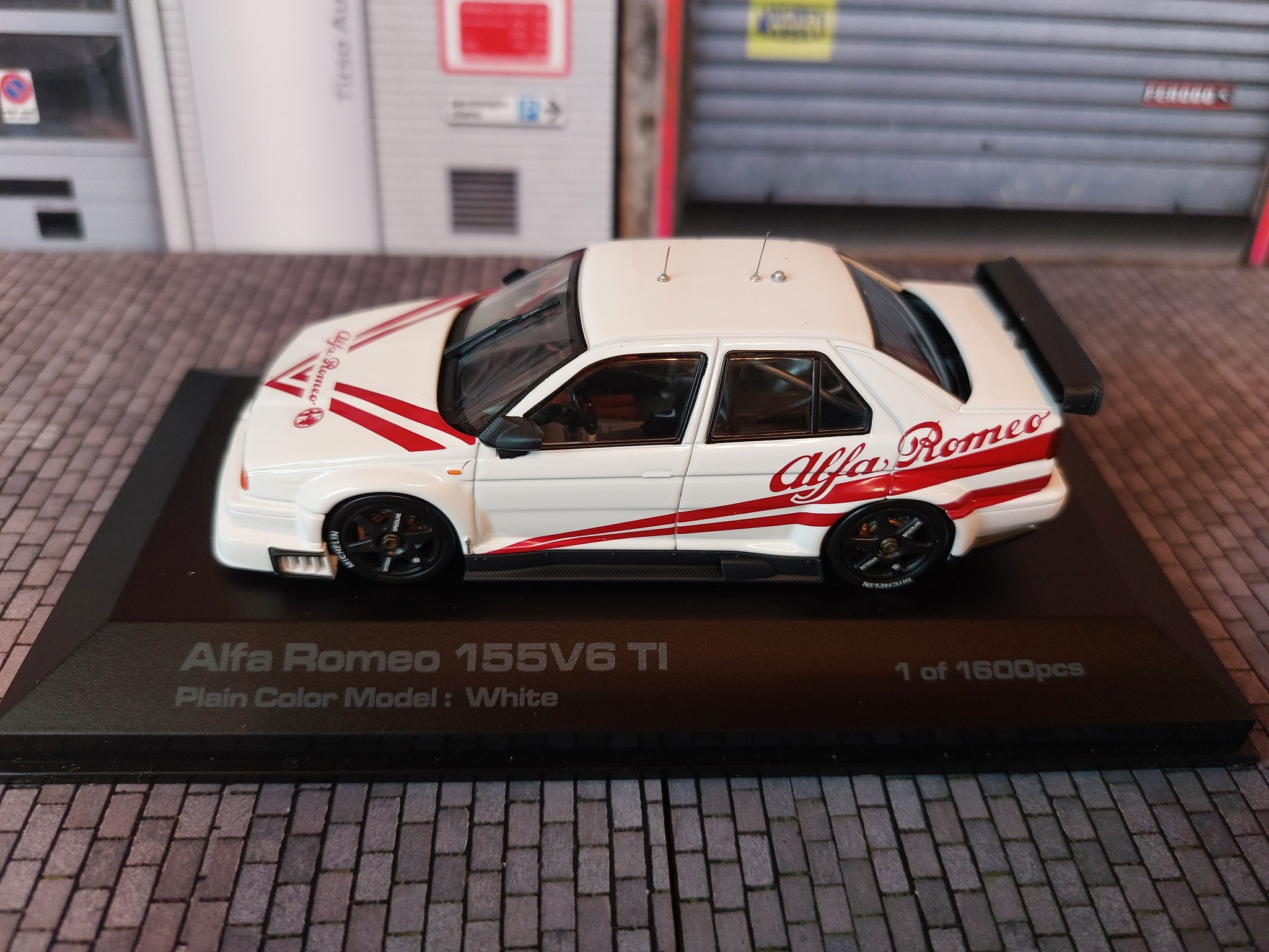 Alfa Romeo 155 V6 TI by HPI racing. Scale 1:43.