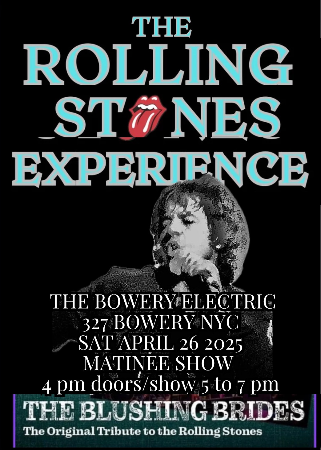 The Bowery Electric - NEW YORK CITY - April 26 2025 MATINEE SHOW