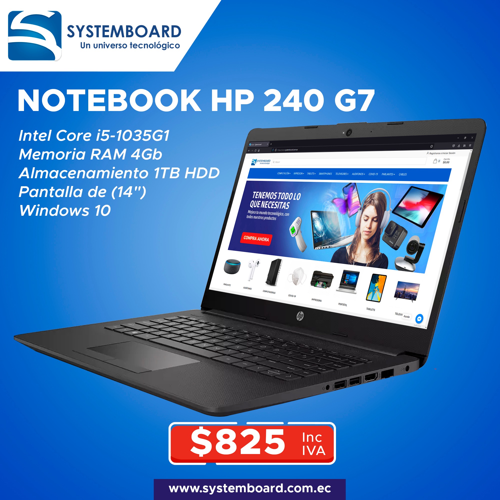 SystemBoard - 🔹HP 240 G7🔹 Procesador Intel core... | Facebook