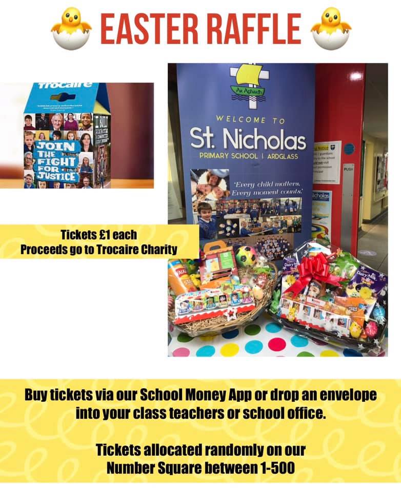 🐣 Easter Raffle for... - St Nicholas' Primary School Ardglass