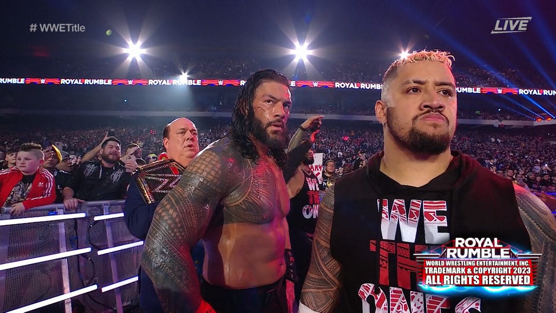 Nos Fascena WWE - ROYAL RUMBLE 2023 TERMINA CON THE... | Facebook