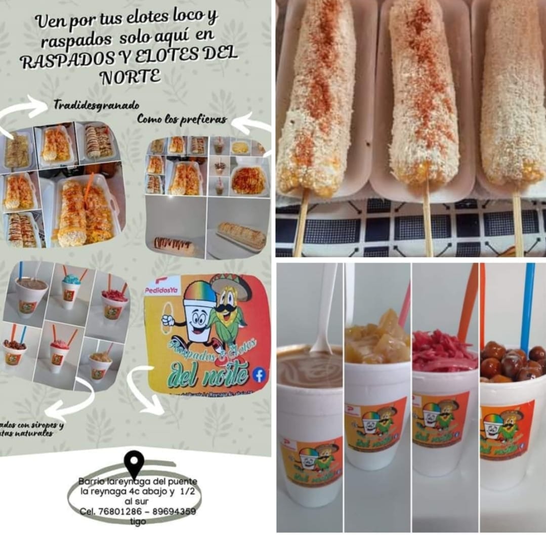 Raspados Y Elotes dulces Del Norte