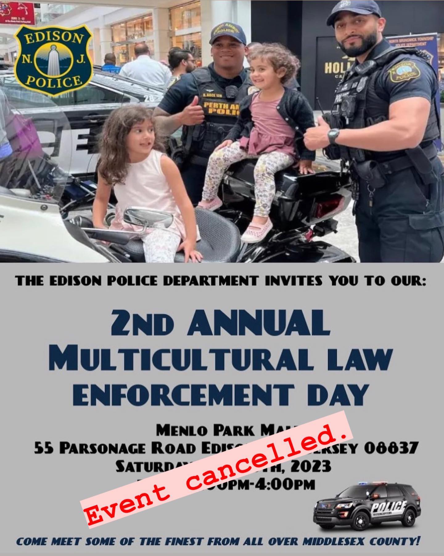 We regret to inform... - Edison Township Police Department | Facebook