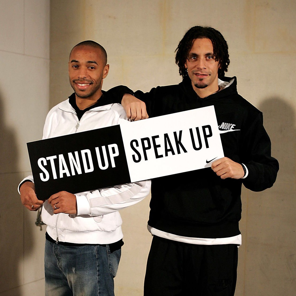 Nike Stand Up Speak Up Campaign A campaign launched in 2005 by