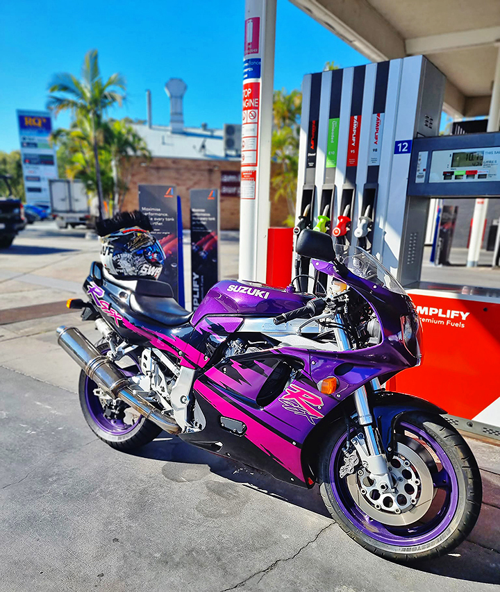 My pepsi tribute schwantz bike #K6 GSXR Gold Coast Australia