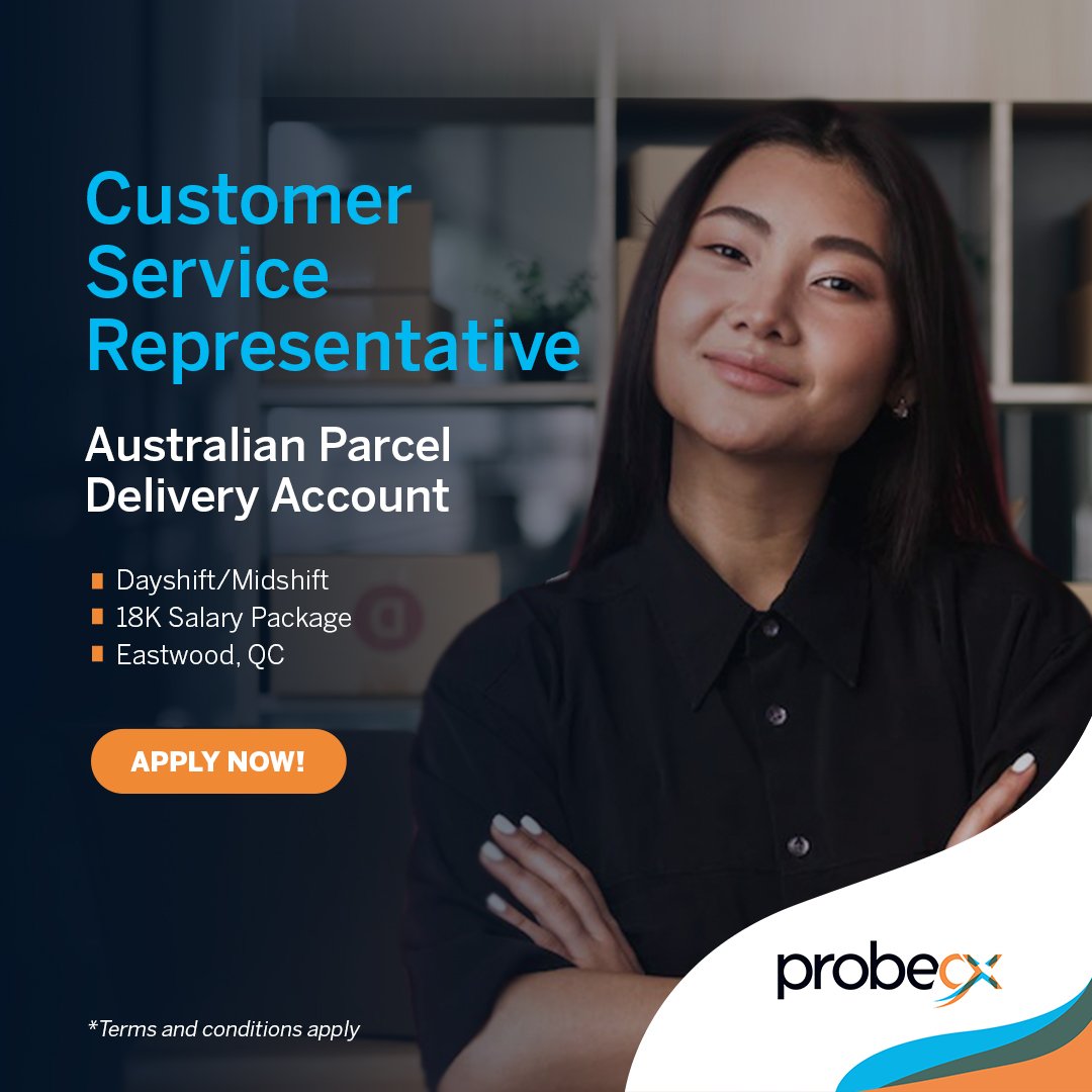 Be the #NEXTGEN Customer Service... - Probe CX Philippines