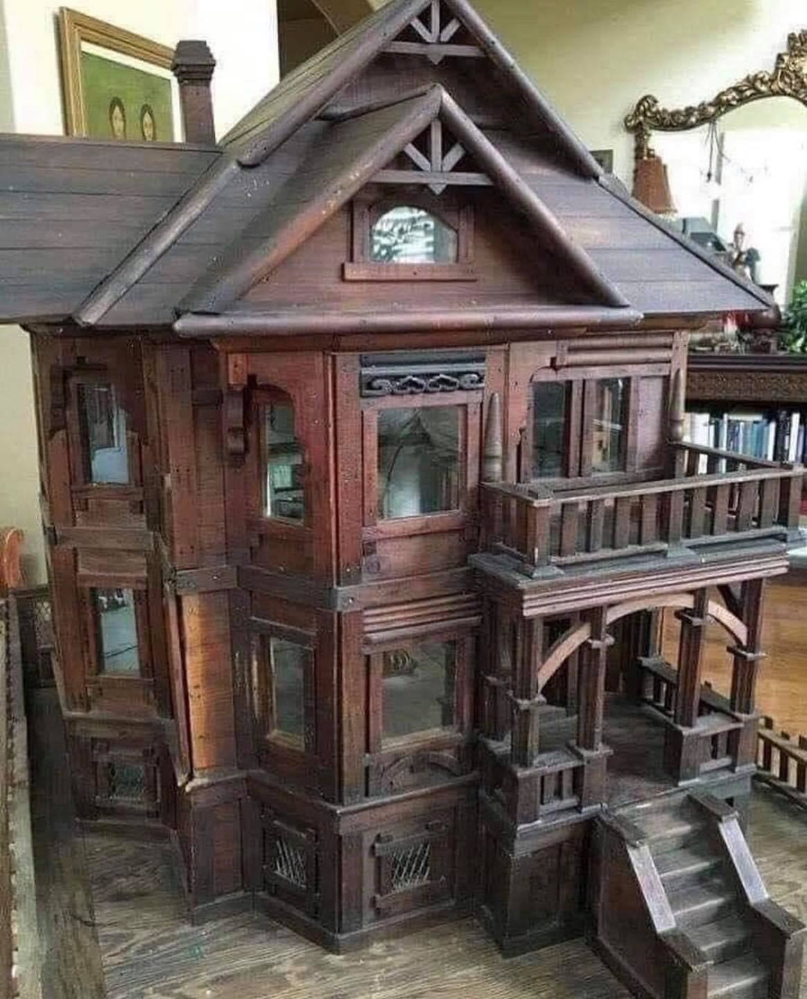 Set Di 4 Libri In Miniatura In Pelle Vittoriana Per Casa Delle Bambole Scala 1:12 - TINY MINIATURES