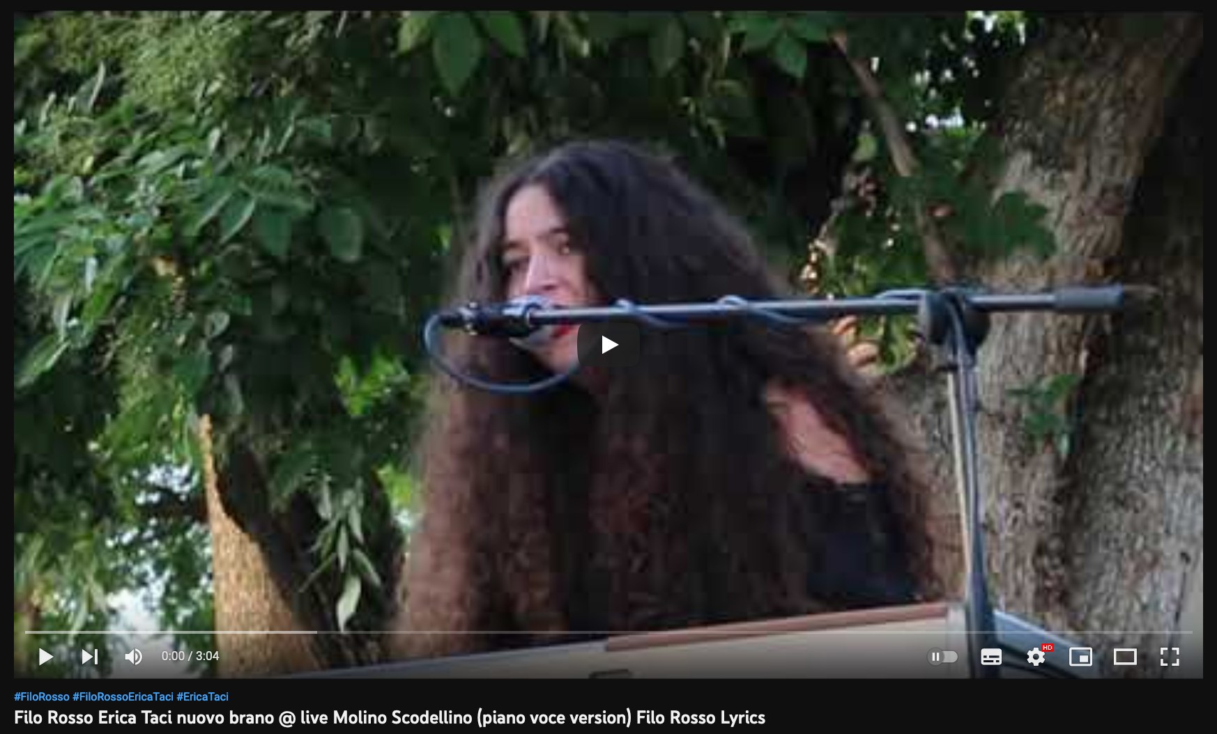 ericataci singer-songwriter fanzone (Erica Taci) | Erica Taci Filo ...