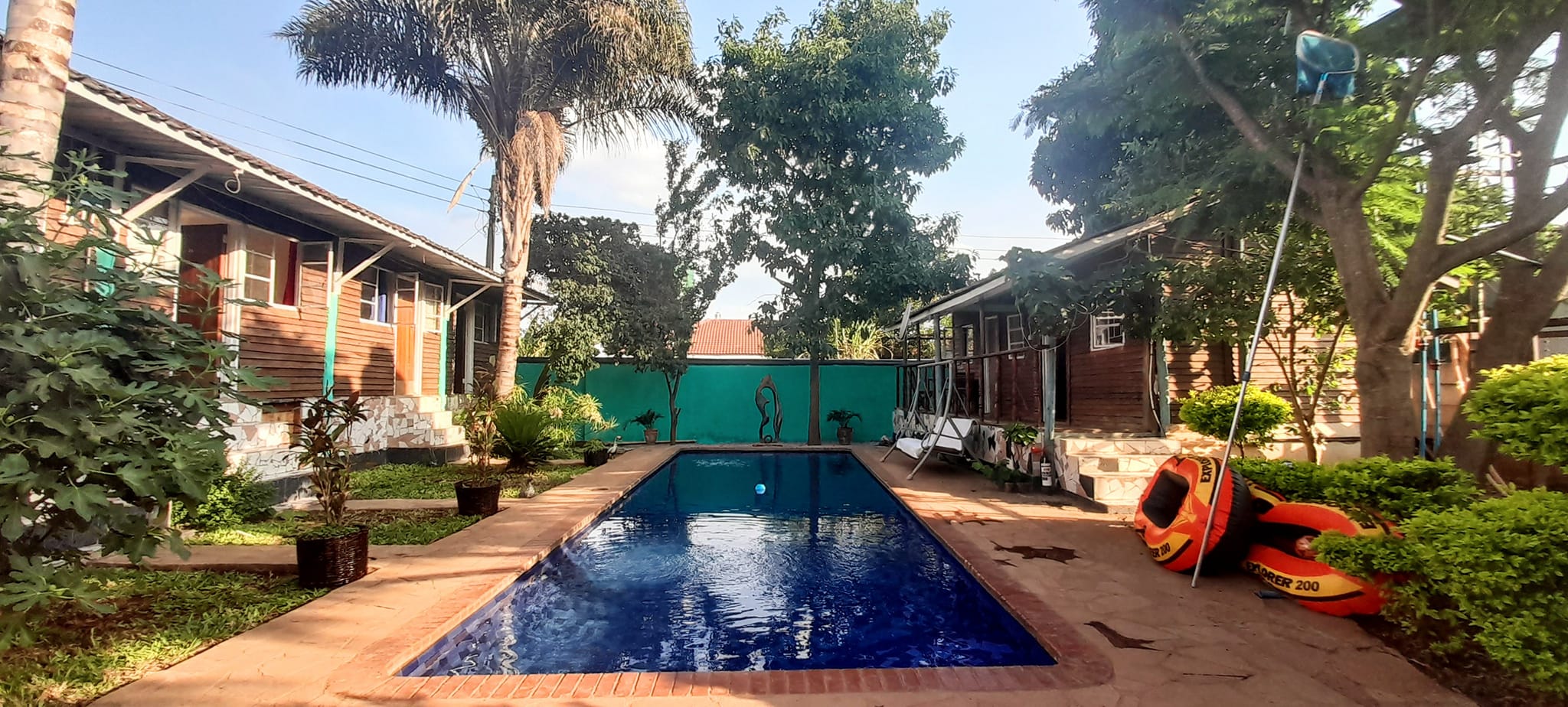 SIMBA House - The pool area is looking super fresh in the...