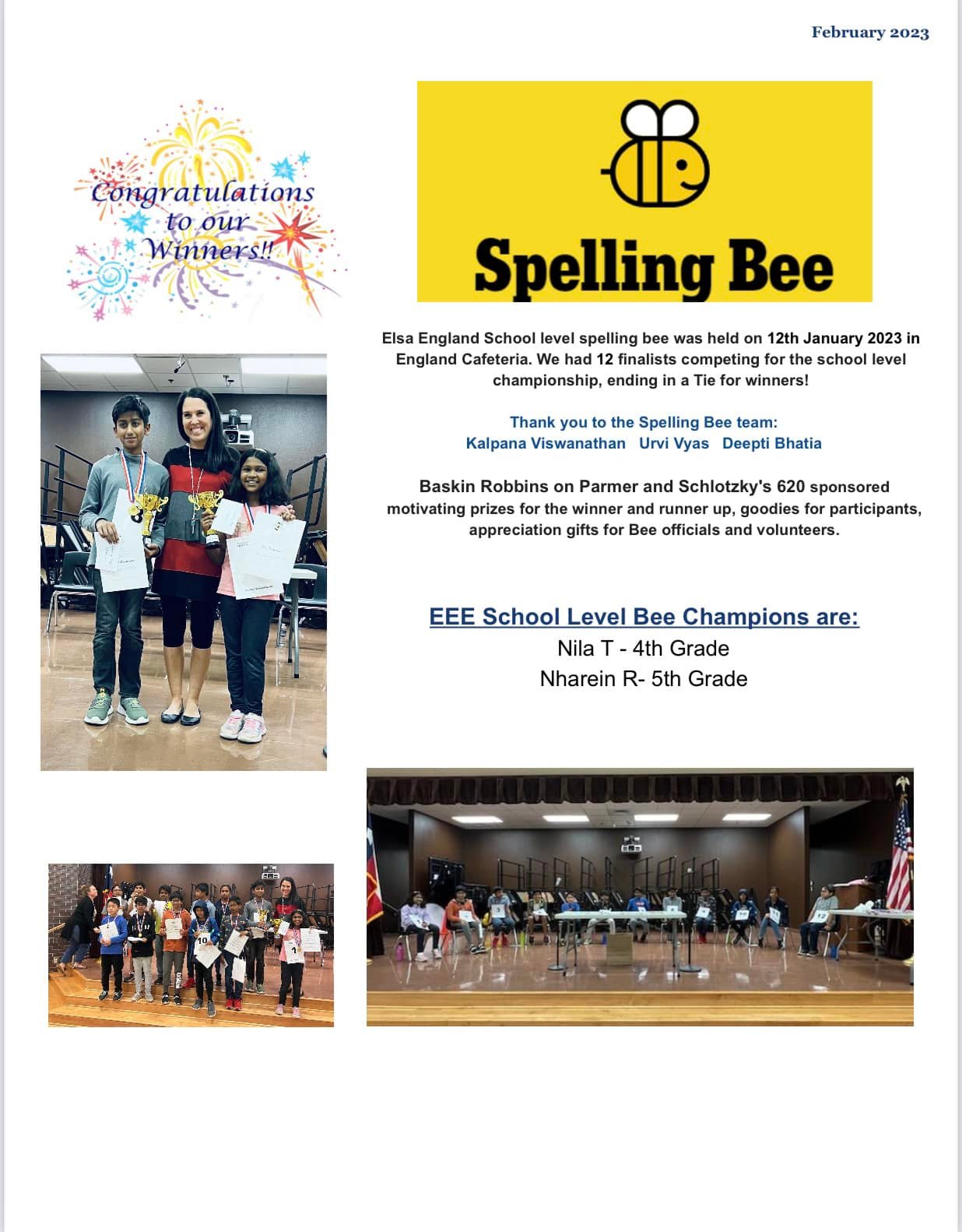 Elsa England Elementary PTA | Austin TX