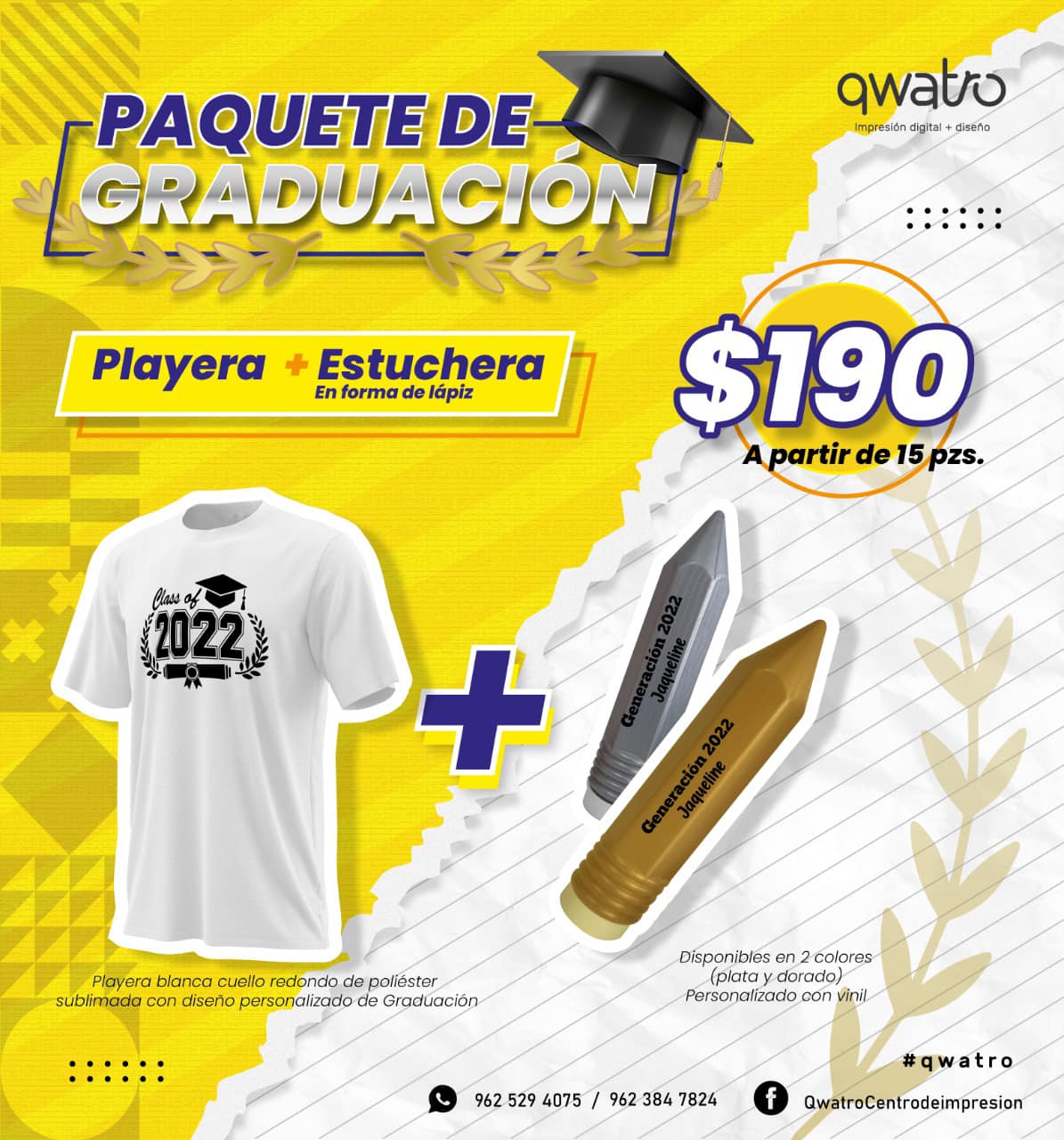 Qwatro - ¡Prepárate para este día tan especial! Que tus...