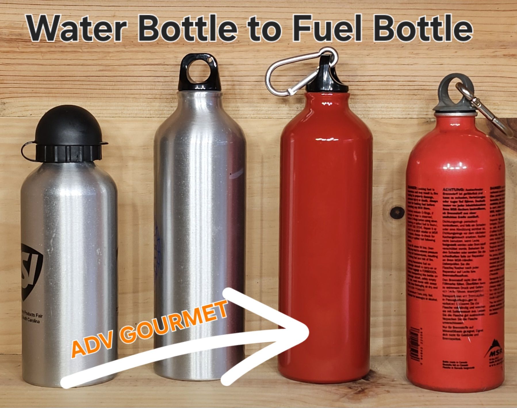 DIY Fuel Bottle for Adventure