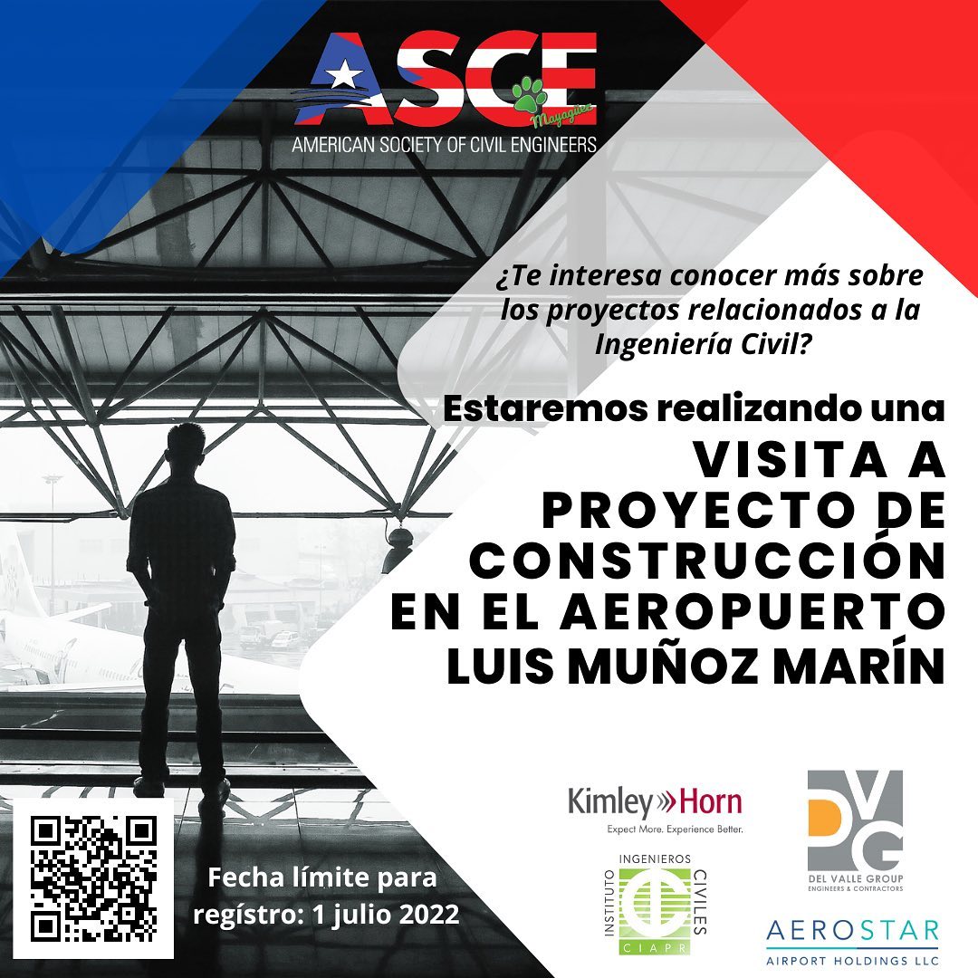 ASCE UPRM - Si te gustaría visitar un proyecto de... | Facebook