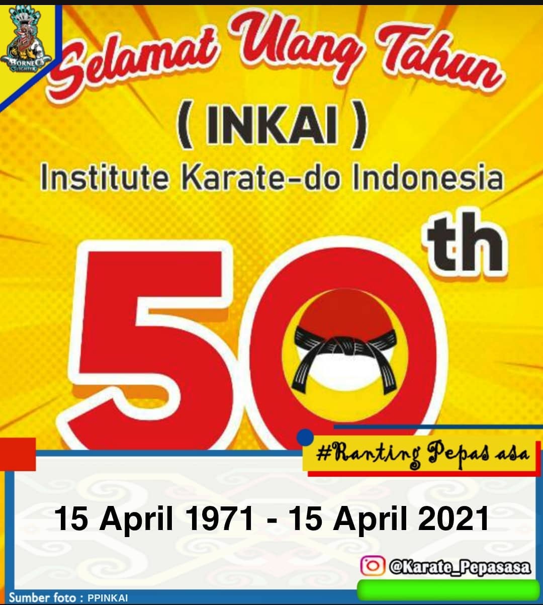 Ranting Pepas Asa - Salam Karate Oss..,,, Hari ini Kamis, 15 April 2021 ...