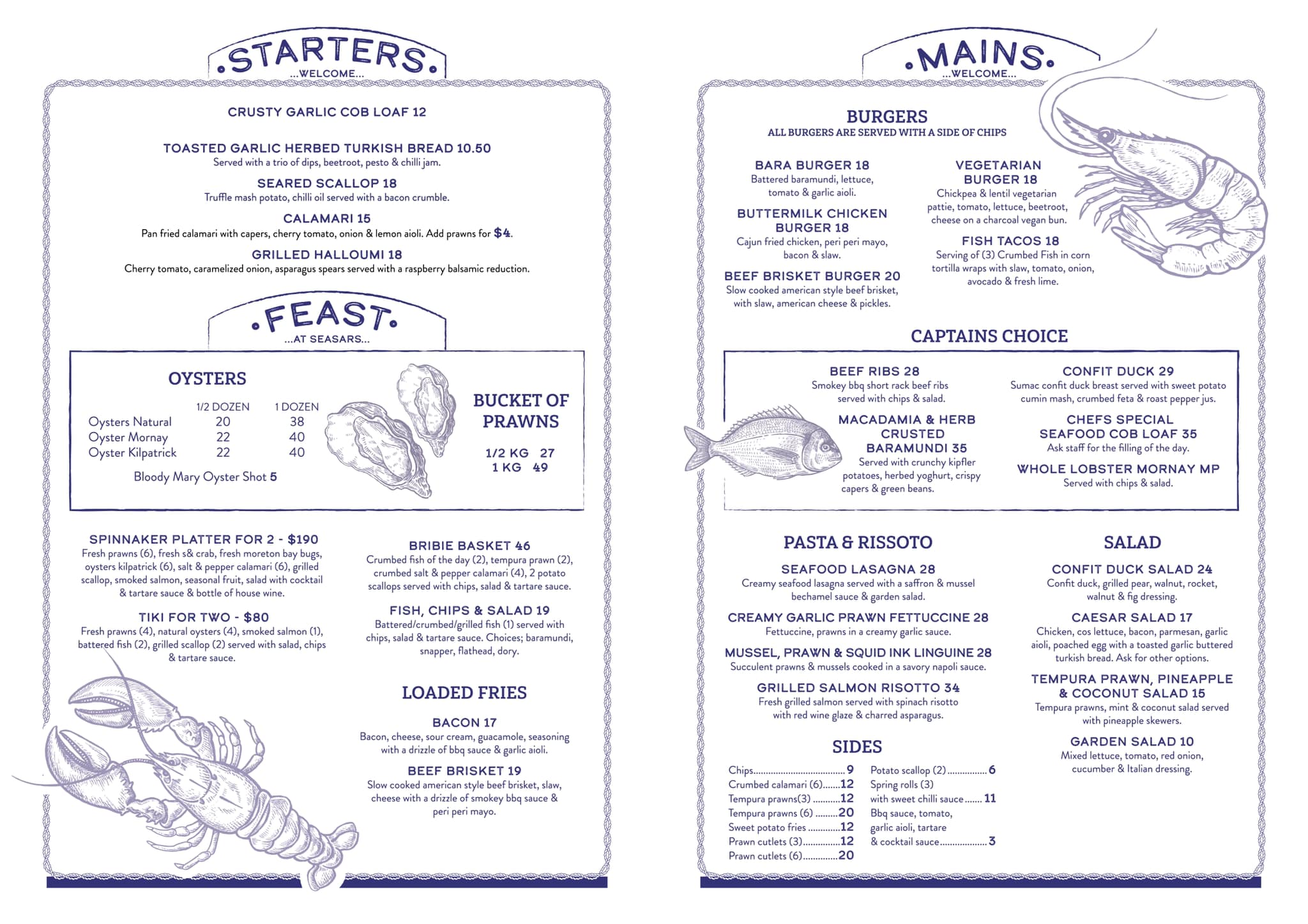 Seasars Seafood Cafe & Bistro | Sandstone Point QLD