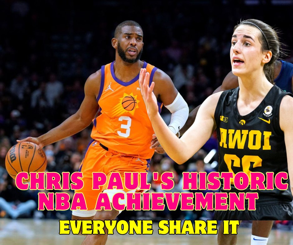 Caitlin - Chris Paul's Historic NBA Achievement • San Antonio Spurs ...