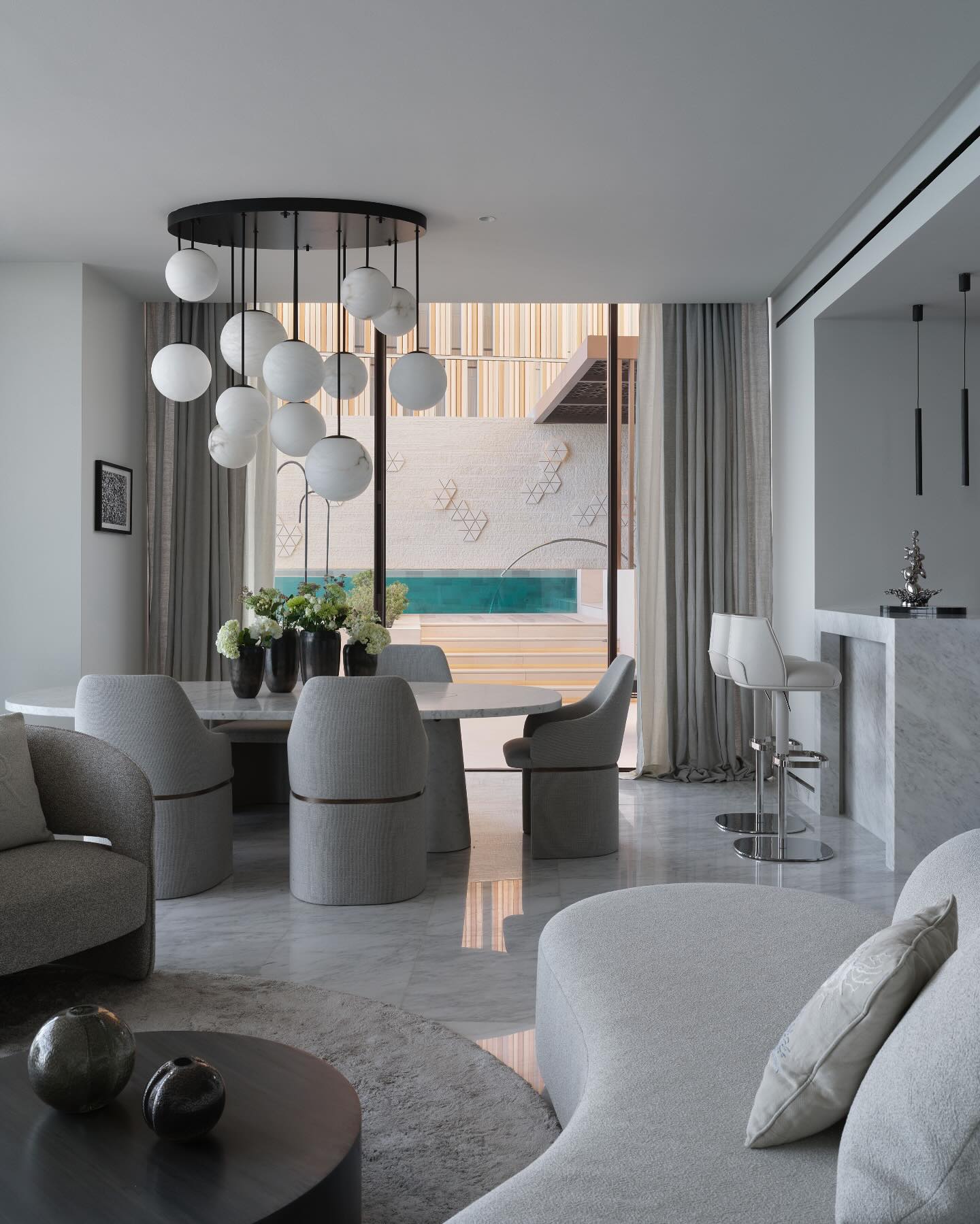 A&A interior - The design of this duplex penthouse...