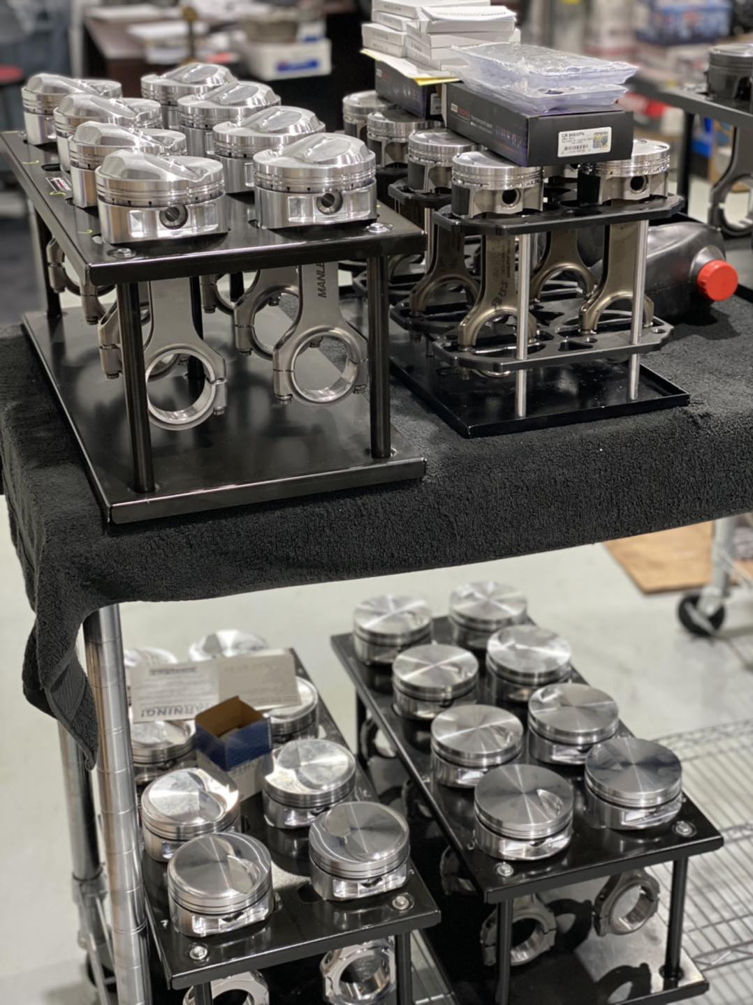 Fresh racks of Rods & Pistons... - Diamondback Performance