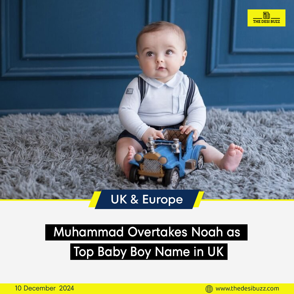 The Desi - Muhammad Overtakes Noah as Top Baby Boy Name in UK. Muhammad ...