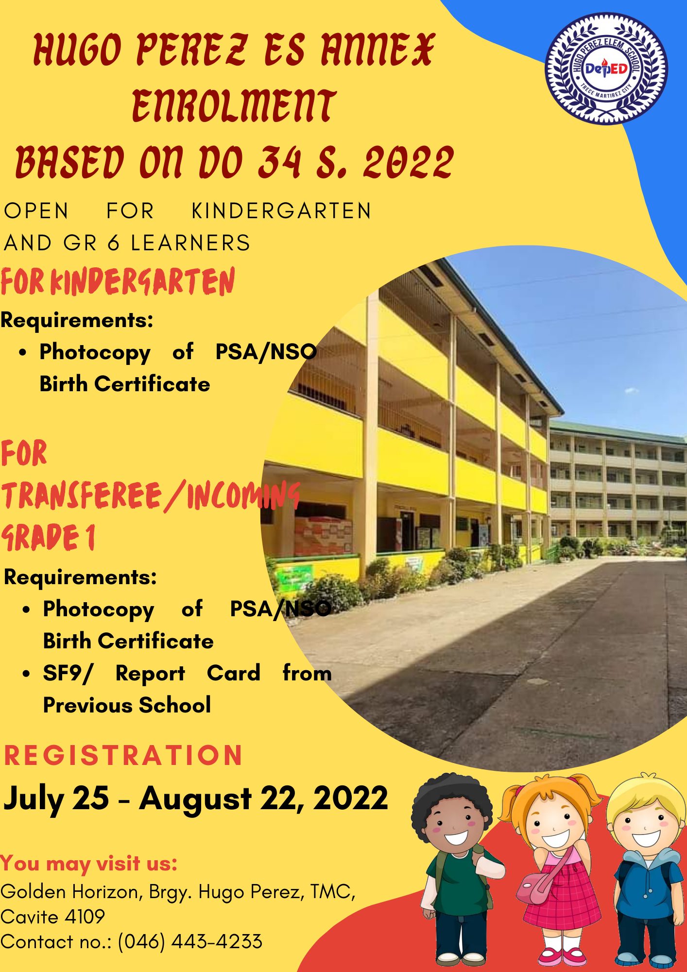 108182 Hugo Perez Elementary School