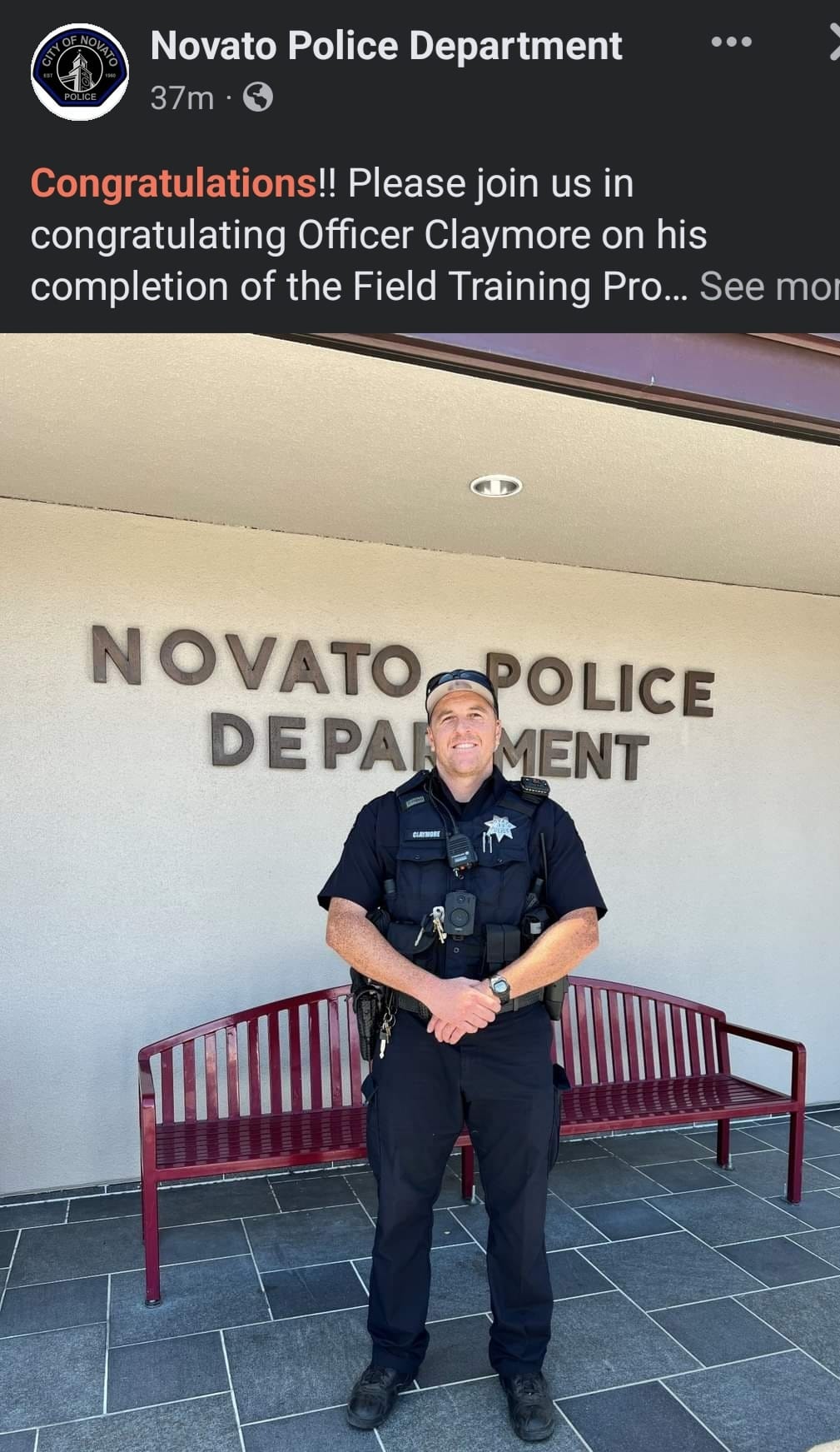 The NPOA would like... - Novato Police Officers Association