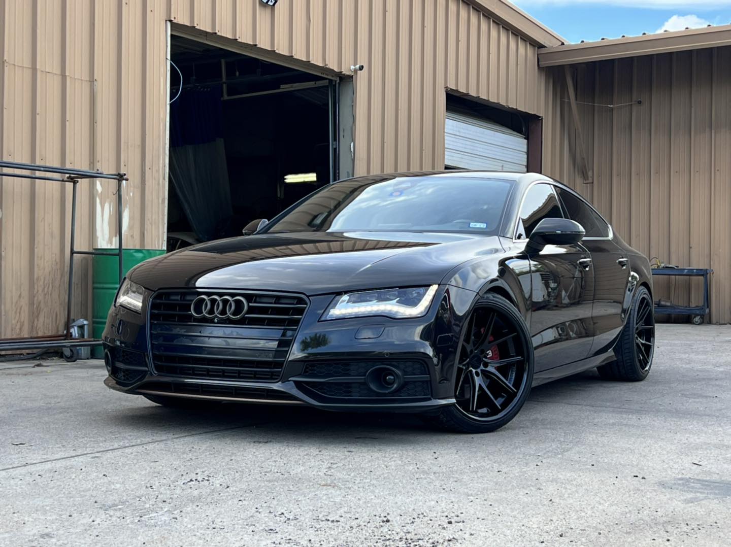 Powder coating Gloss black starts at $150 a wheel with $15 for the ...