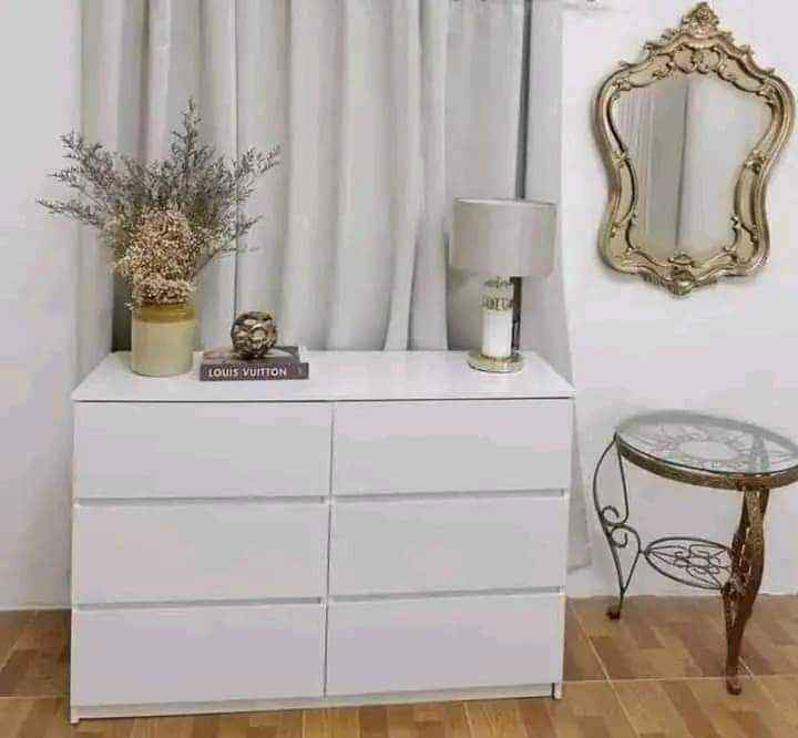 Minimalist chest drawers cabinet slider (120*40*80cm) - Dressers ...