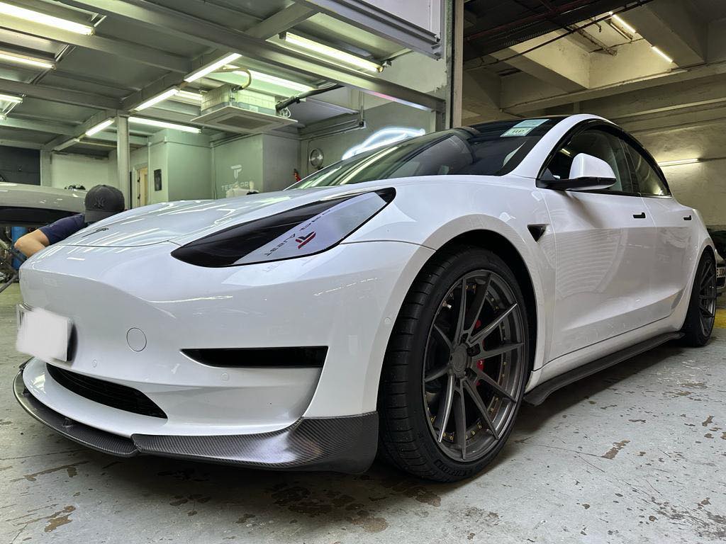 Tesla Pro - Model 3 更換 NEXZTER 迫力皮 想係原裝 brake pads...