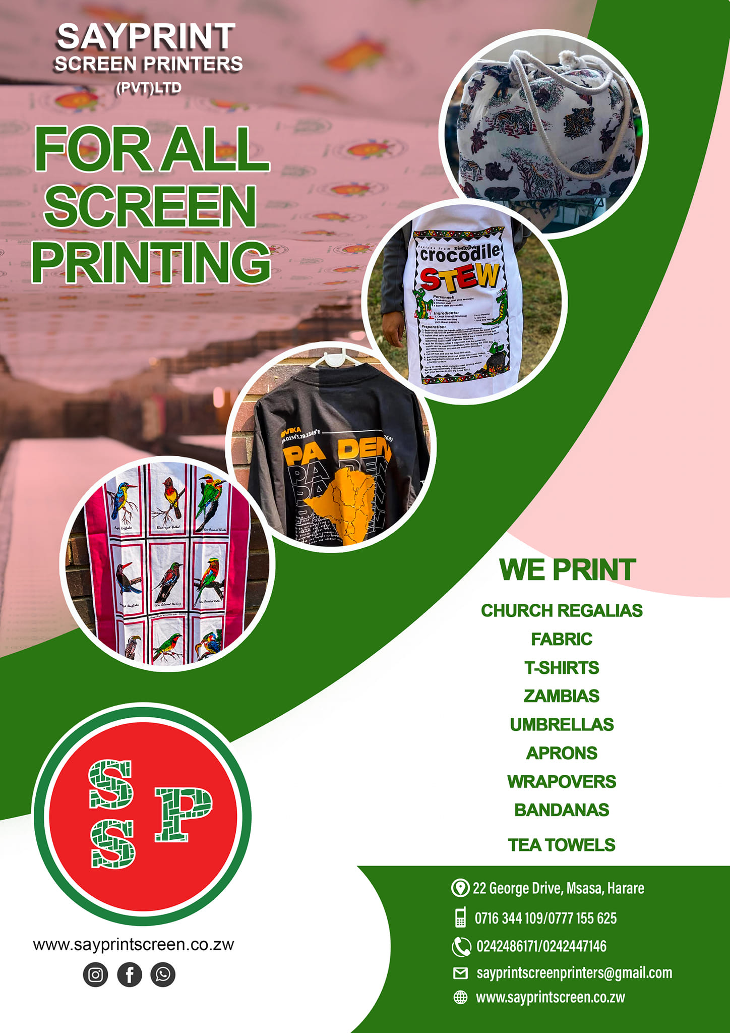 Say print Screen Printers
