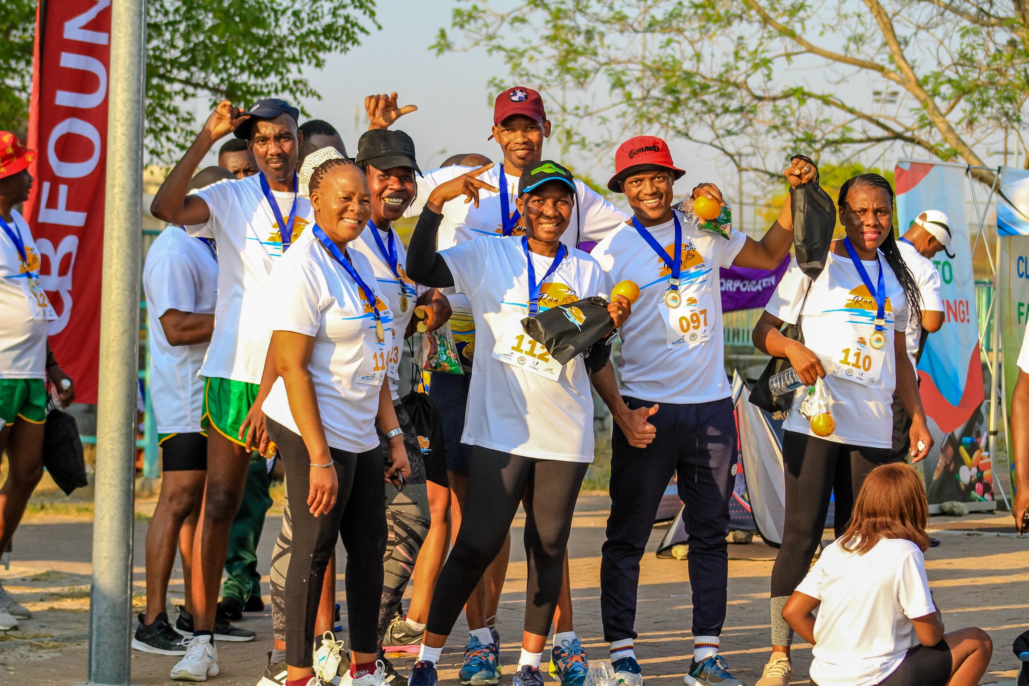 FNB Botswana - FNBB participated in the inaugural Run Maun...