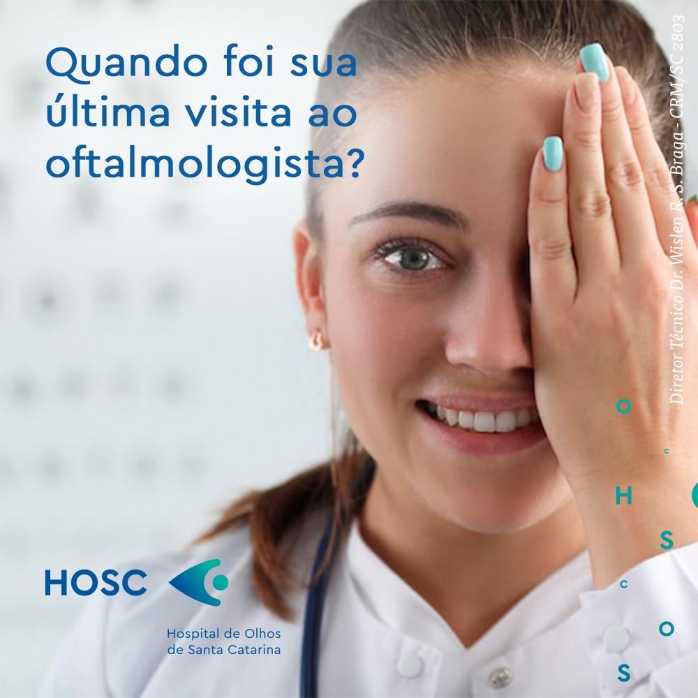 Manter seus... - HOSC - Hospital de Olhos de Santa Catarina