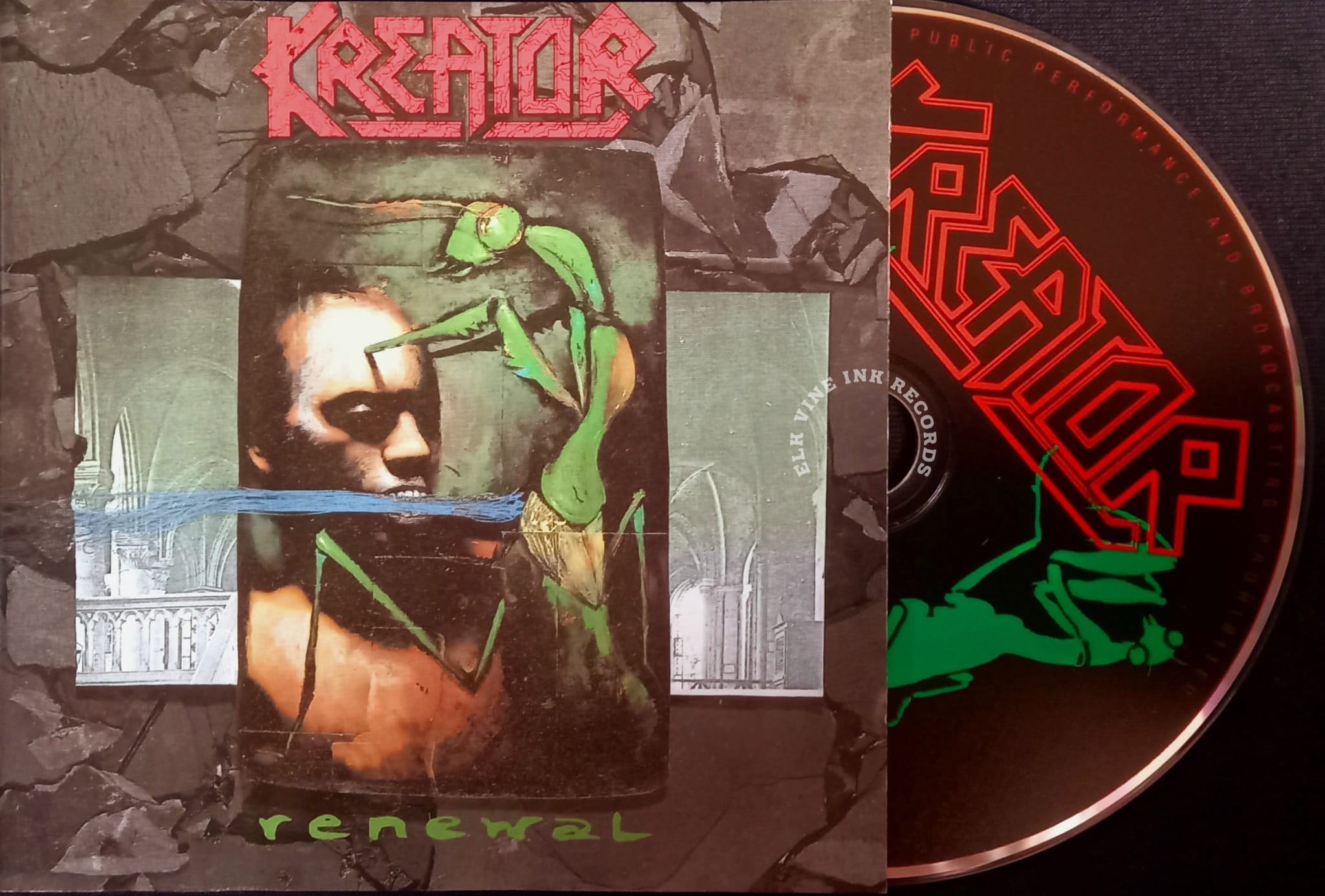 Kreator's Renewal album released thirty-two years ago