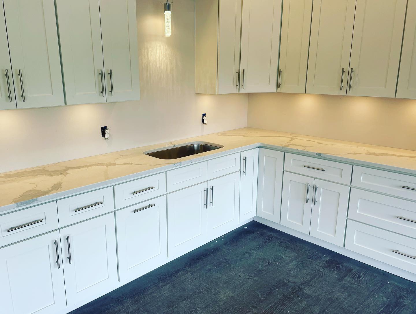 Today we installed Rhea Quartz... - F & F Custom Construction | Facebook