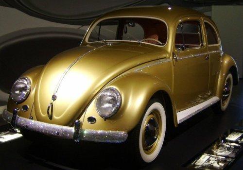 Volkswagen produces 1 millionth Beetle in 1955
