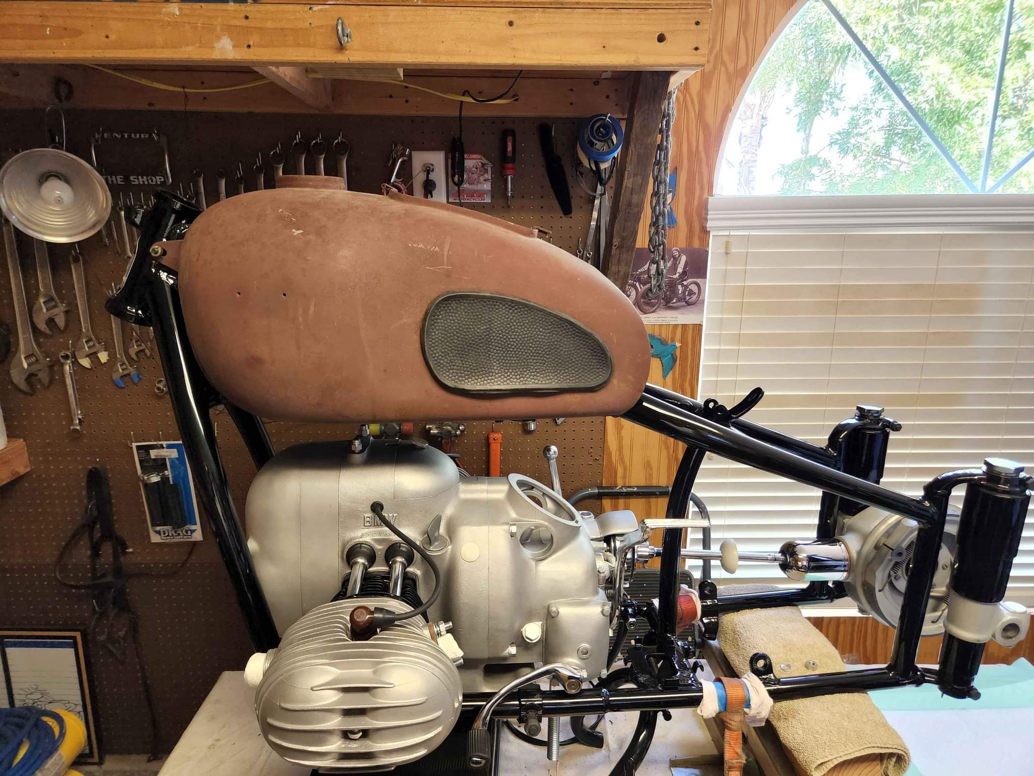 BMW Plunger Frame Schorsch Meier 6.3 Gallon Gas Tank For R51/3 Or R67 ...