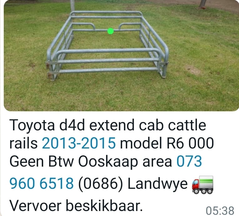 Toyota d4d extend cab cattle... - PTS Bemarking en Vervoer | Facebook