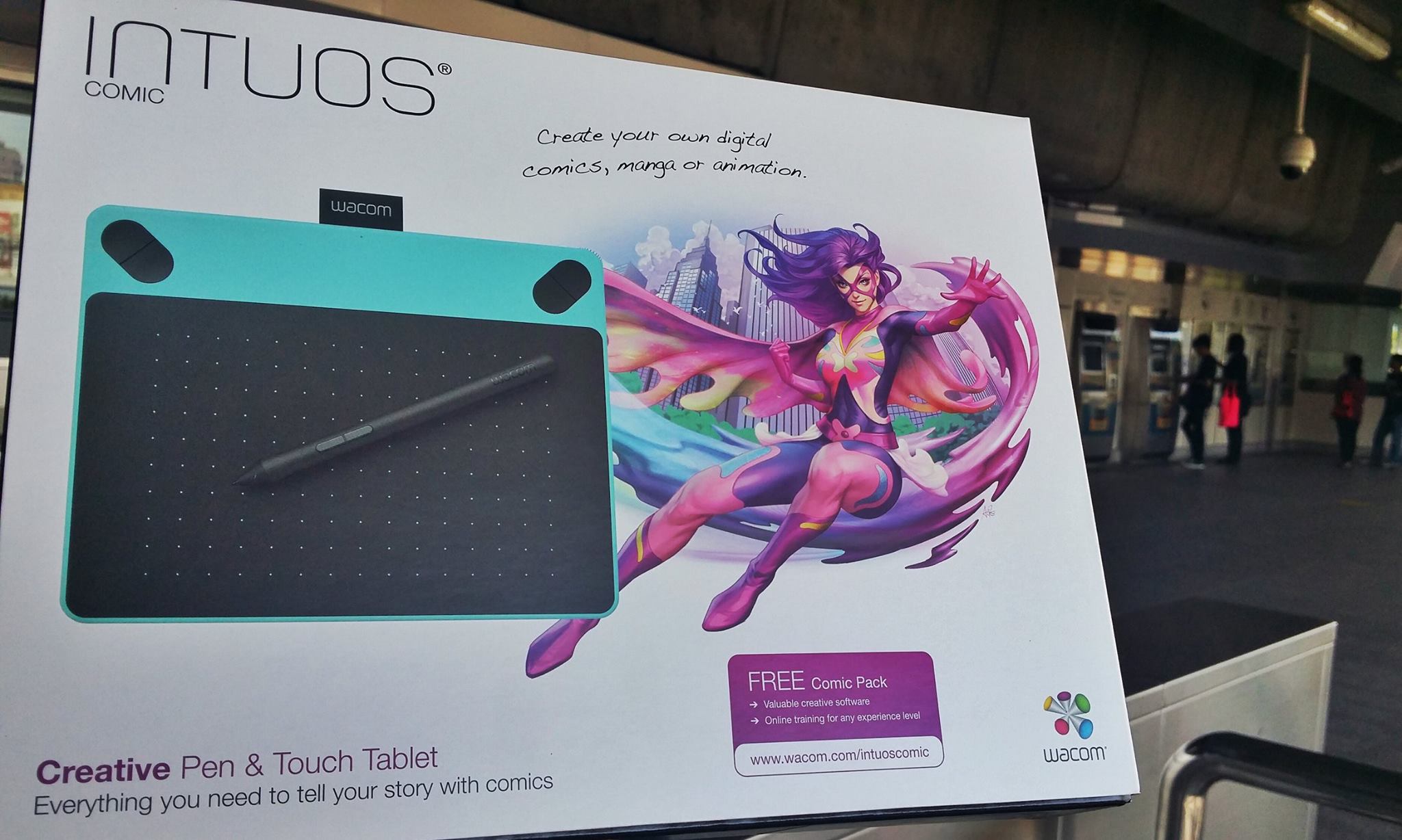 Mouse Pen - Intuos Comic ได้ Bundle Software Clip Studio...