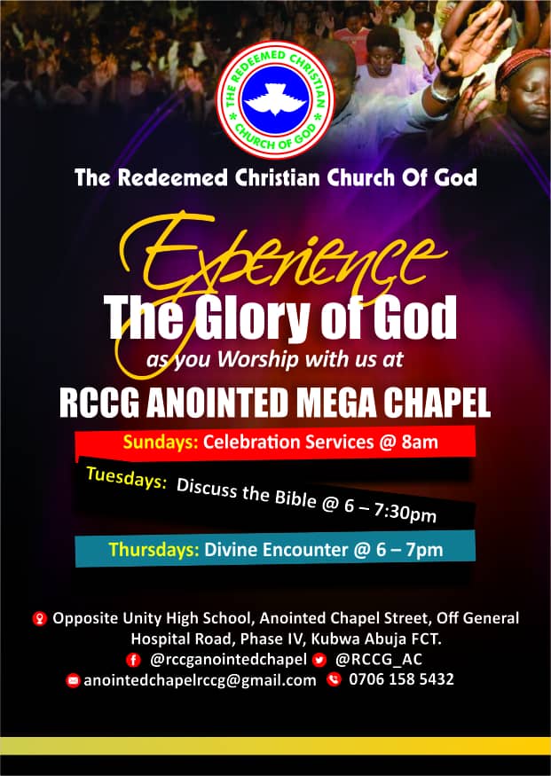 RCCG, Canaanland, Lekki Page - Pastor's Desk ------- Grace and peace ...