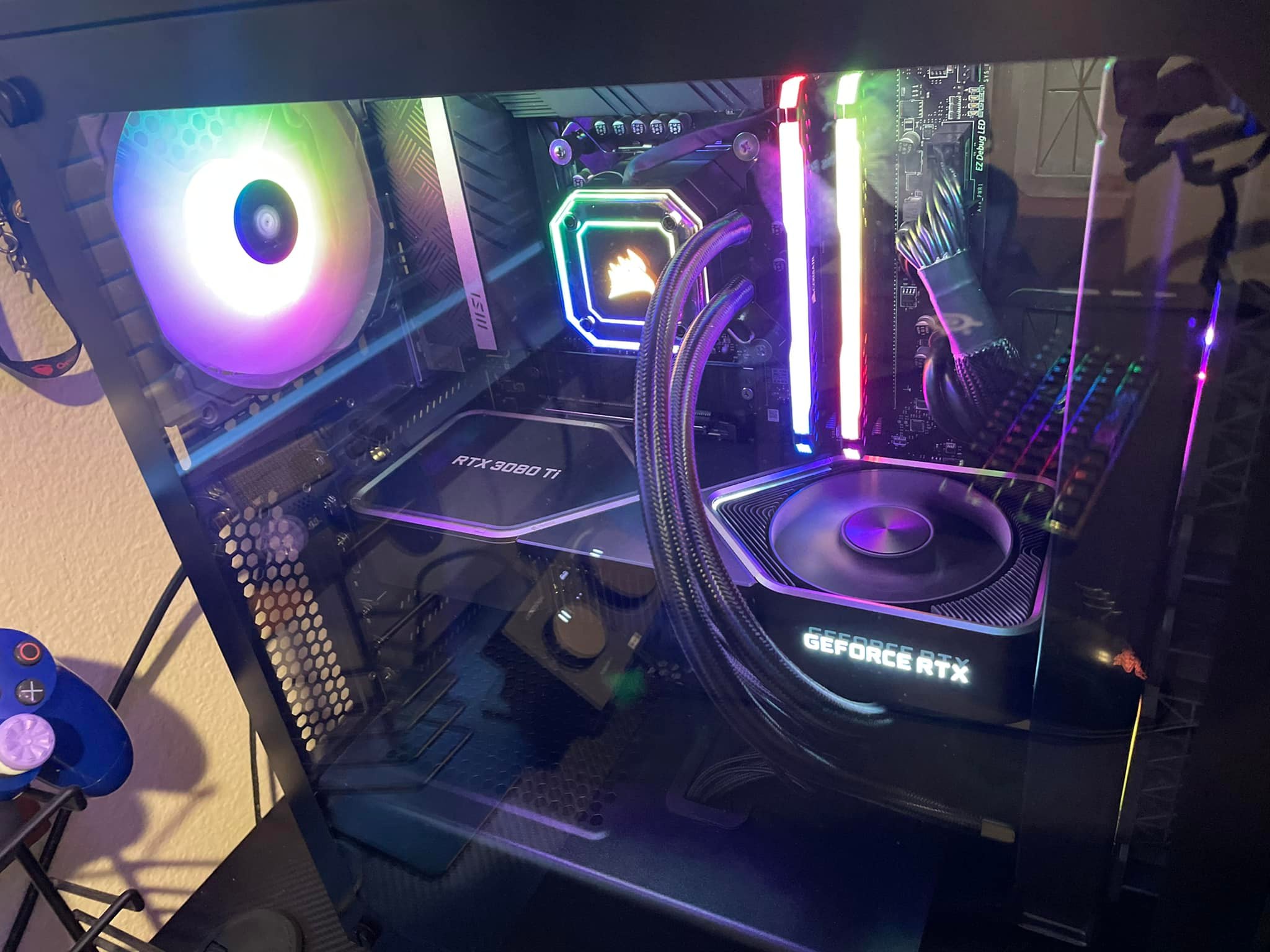 New gaming pc build with intel 12700k cpu